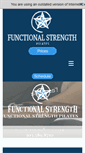 Mobile Screenshot of functionalstrengthpilates.com